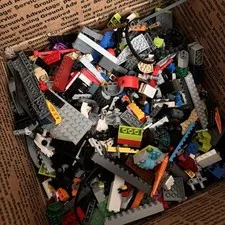 12 Lbs LEGO Bionicles/ Batman Etc Parts & Pieces Mixed Bulk Lot Mixed Loose