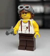 Lego Mac Mccloud Helmet 7306 Pharaoh's Quest Minifigure Mini Figure pha006