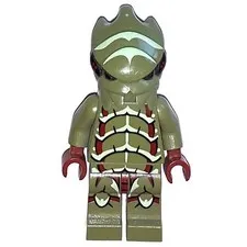 LEGO Galaxy Squad Space Minifigure Alien Buggoid Olive Green 70704 Genuine