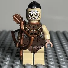 LEGO Lord of the Rings Hunter Orc with Top Knot & Quiver Minifigure lor102 - 1i