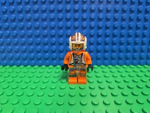Lego Theron Nett Minifigure 75032 X-Wing Pilot sw0544 Star Wars CMF Lot Retired 