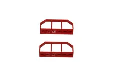 2 Lego® TRAIN Railway 9V RC Balustrade Handrail 6x1 RED