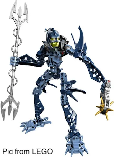 LEGO Bionicle Glatorian Legends 8987 Kiina Set Complete