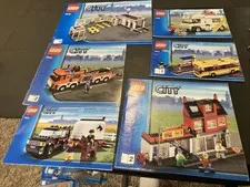 lego city 7642 (2-3) 7641 (1-2) 7639 manuals only NO bricks Lot 005
