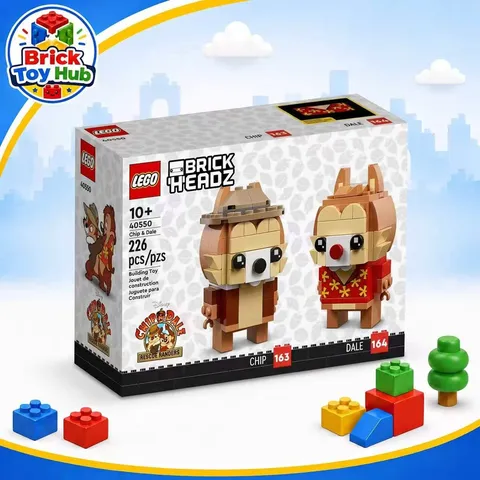 LEGO BrickHeadz 40550 Disney Chip & Dale Rescue Rangers New Sealed 226 pcs