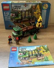 LEGO 60059 City: Logging Truck 100% Complete + Box EUC!!