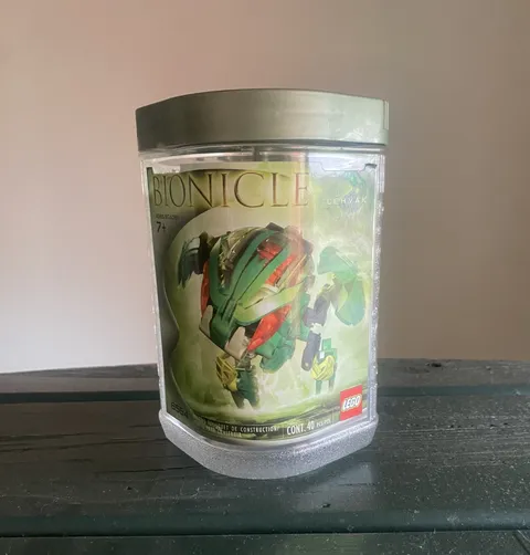 LEGO BIONICLE: Lehvak (8564) Bohrok, Container Only, Opened Pre-Owned