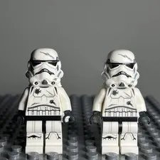 Lego Star Wars Battle Damaged Stormtrooper sw0691 75134 Lot Of 2 - 1U