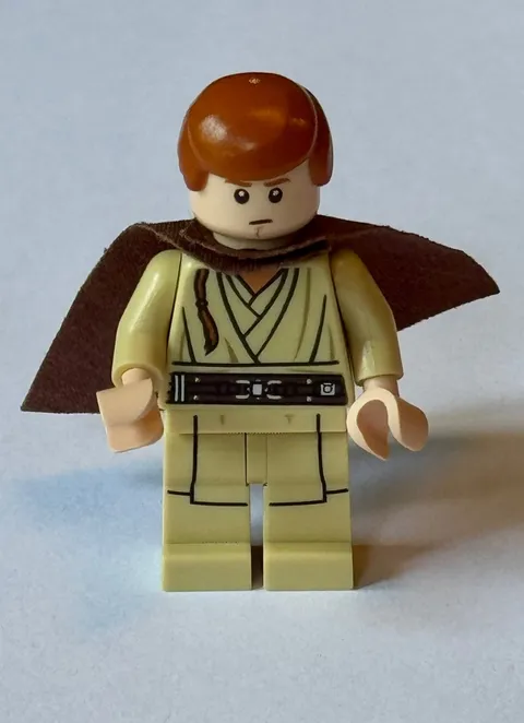 LEGO Star Wars Young Obi-Wan Kenobi W Padawan Braid Jedi Sw0069 Minifigure 