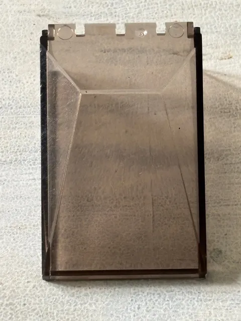 LEGO 4474 Trans Brown Windscreen Canopy 6x4x2 Cockpit Window Part Rare