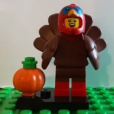 LEGO 71034 Series 23 Minifigures Turkey Costume Guy Complete Ships Fast