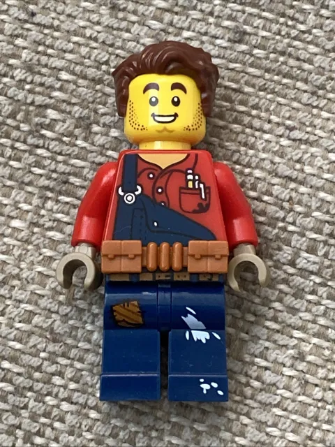 Lego City 952018 Harp Hubbs Minifigure Handyman Guy