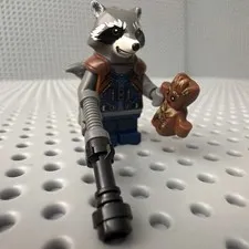 Rocket & Baby Groot Minifigure - LEGO Guardians of The Galaxy sh0384 sh0389