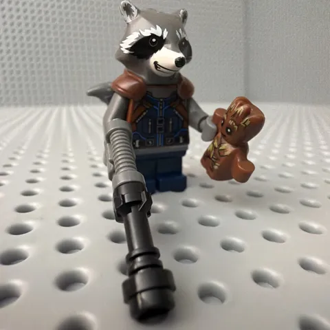 Rocket & Baby Groot Minifigure - LEGO Guardians of The Galaxy sh0384 sh0389