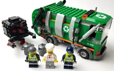 LEGO Movie 70805 Trash Chomper Complete Garbage Truck Micromanager 2-in-1