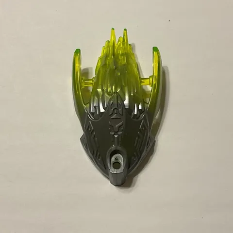 LEGO Bionicle Creature Head / Mask with Marbled Trans-Neon Green 24162pb02