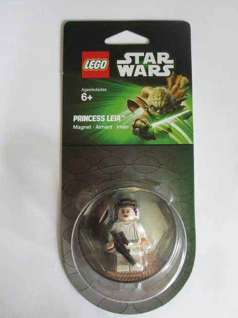 LEGO STAR WARS PRINCESS LEIA MAGNET  850637 (6031700) – BRAND NEW SEALED