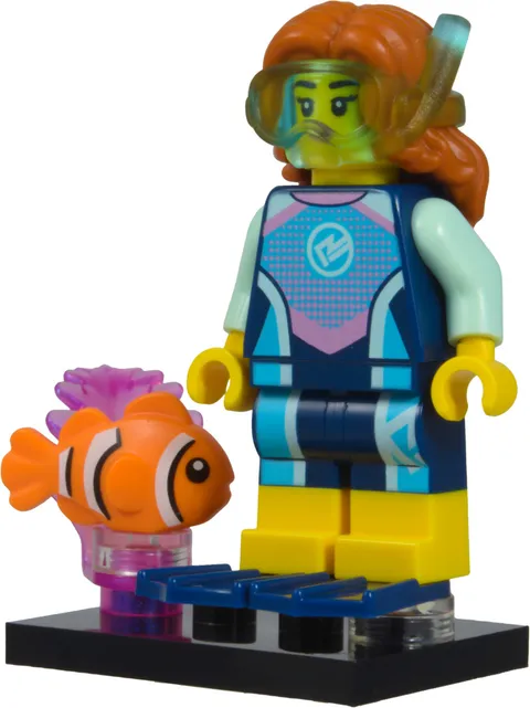 LEGO Series 29 Marine Biologist Minifigure with Clownfish Set 71052