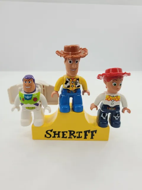 Lego Duplo Disney's Pixar Toy Story Figures Woody Jessie Buzz Lightyear Toys