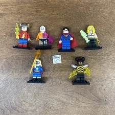 LEGO DC Super Heroes Collectible Minifigure 71026 Lot Of 6