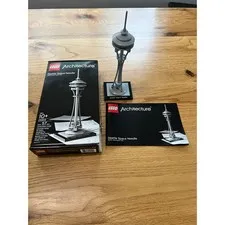 LEGO Architecture Seattle Space Needle Grey Landmark Set 21003 57 Pcs
