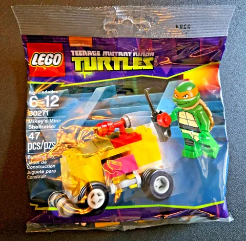 NEW LEGO Teenage Mutant Ninja Turtles Mikey's Mini-Shellraiser 30271 Polybag