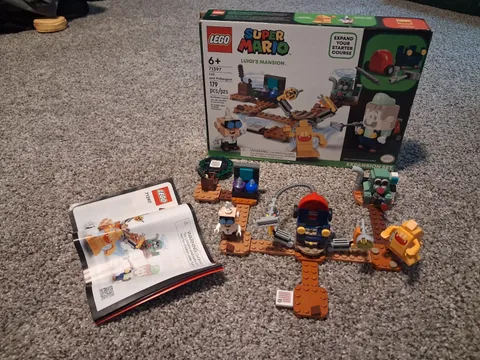 Lego Luigi's Mansion Lab And Poltergust Expansion Set 71397 - Complete w/Box
