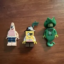 LEGO SpongeBob SquarePants Minifigures Patrick SpongeBob Flying Dutchman