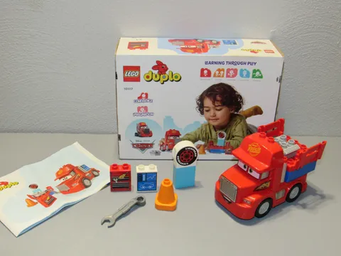 Lego Duplo 10417 DISNEY CARS Mack at the Race - Used Complete