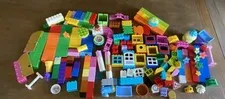 Huge Lego Duplo Lot Assorted Building Blocks Brick Vintage & Current 7.2#