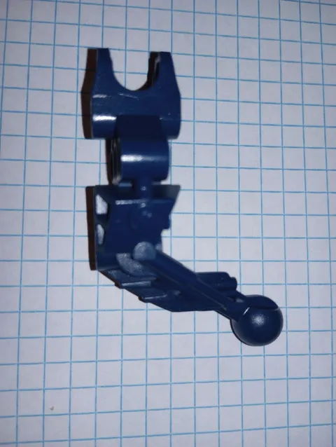 1 Lego 60899 Bionicle Leg Dark Blue Av Matoran leg w/ ball joint IRL pictures
