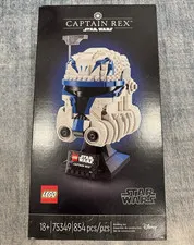 LEGO Star Wars Helmet Collection Captain Rex Helmet 75349 854pcs 18+ Stand