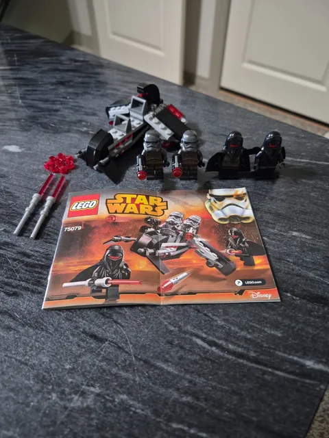 100% Complete LEGO Star Wars 75079 Shadow Troopers W/instructions 