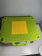 LEGO Duplo Portable Lap Table with Storage Bin and  Duplo Blocks