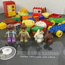 Lego Duplo Doc McStuffins/ Zoo Keeper. 40 Piece Lot! Many Blocks. 🐇🌸