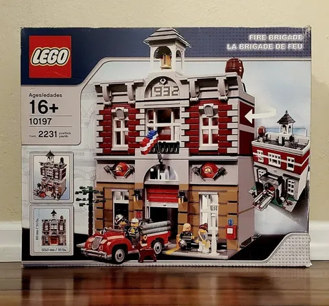 LEGO Advanced Models: Fire Brigade (10197) - Mint Condition, Sealed