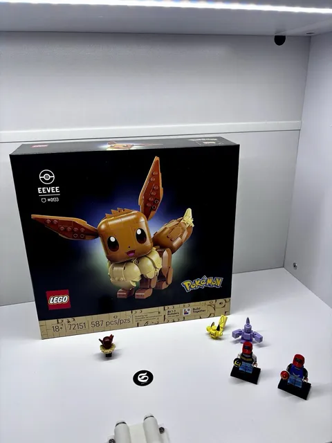 Lego Pokemon eevee 72151 BUNDLE w exclusive CUSTOM FIGS mint box FAST SHIP