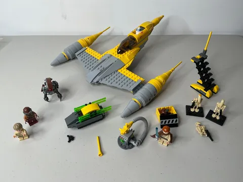 Lego Star Wars Naboo Starfighter 75092 PRE-BUILT