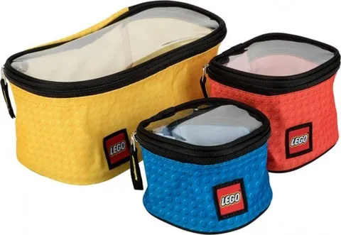 LEGO STORAGE ORGANIZER CUBES NEW 3-PIECE SET Multicolor soft fabric & quiet