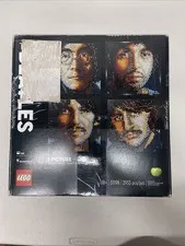 Lego Art Set 31198: The Beatles John/Paul/George/Ringo - New In Box Retired