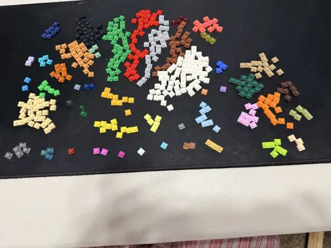 Lego Pieces #3024…total 200 Plus Pieces