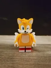 Genuine LEGO Sonic the Hedgehog TAILS (MILES PROWER) WINKING Minifig son018 NEW