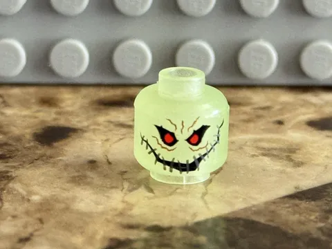 LEGO Batman I Scarecrow Head Only Minifigure Part bat016 2006 Set# 7786 7785