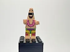 LEGO® SPONGEBOB SQUAREPANTS Minifigure - Beach Patrick Pink Lei - BOB037