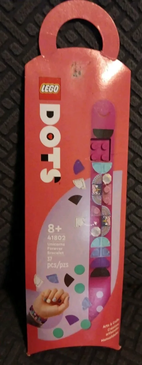 LEGO Dots Unicorns Forever Bracelet With Charms 37 Pieces Building Set 41802 NEW