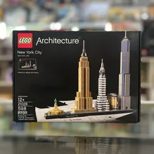 LEGO Architecture Skylines New York City 21028 Set 598 pcs Brick Separator