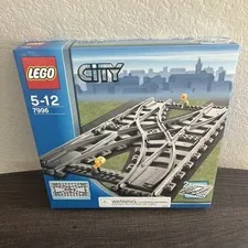 Lego City 7996 Double Crossing - Brand New - Railroad Retired Factory Sealed