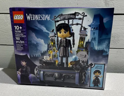 LEGO Wednesday 76780 Wednesday Addams Figure Set 702 pcs Building Toy