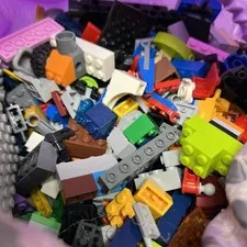 Lego Lot Bulk 5 Lbs Assorted Mixed Blocks Pieces Bricks Figures Building