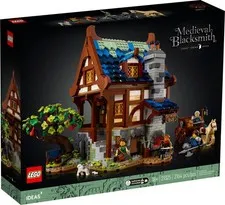 Ideas Medieval Blacksmith - 21325 NEW! Parts 2164x